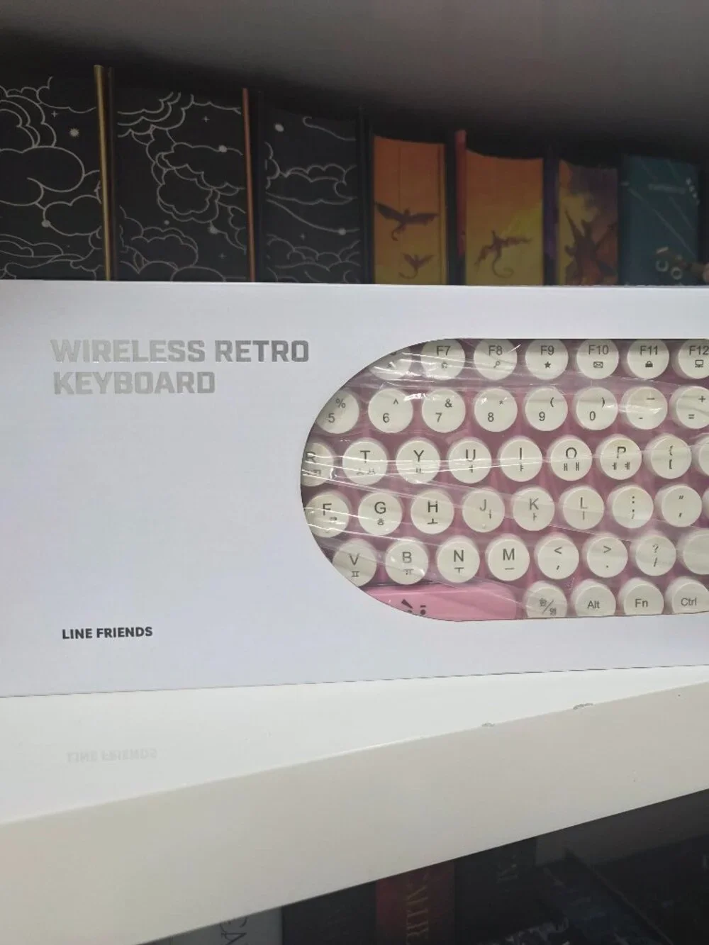 Official BT21 x Royche Wireless Retro Keyboard - Cooky (With Sealed ESC Keycap)